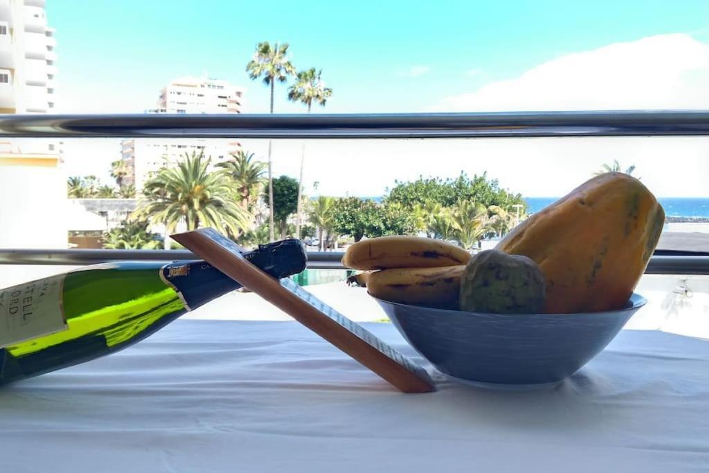 First Line Beach Apartment Puerto de la Cruz  Bagian luar foto